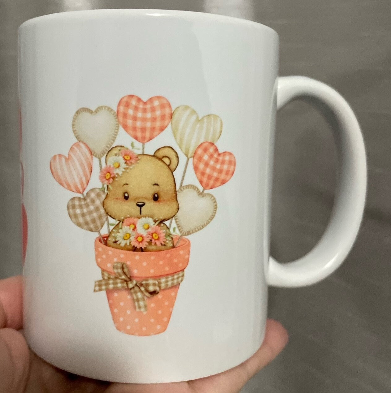 Myg Sul y Mamau hefo tedi.